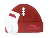 Mississippi Ole Miss Rebels Football Cap and Socks Baby Set
