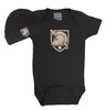 Army Black Knights Baby Bodysuit and Cap