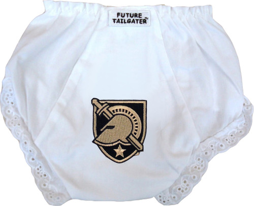 Army Black Knights Eyelet Baby Diaper Cover
