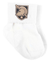 Army Black Knights Baby Sock Booties