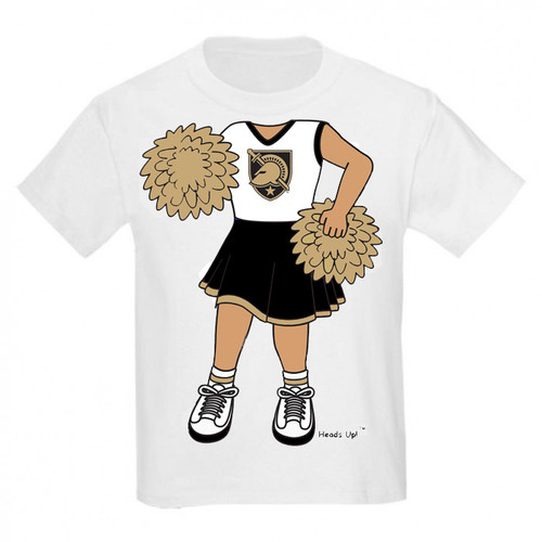 Army Black Knights Heads Up! Cheerleader Infant/Toddler T-Shirt