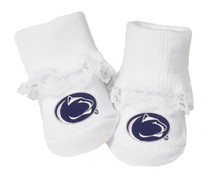 Penn State baby booties