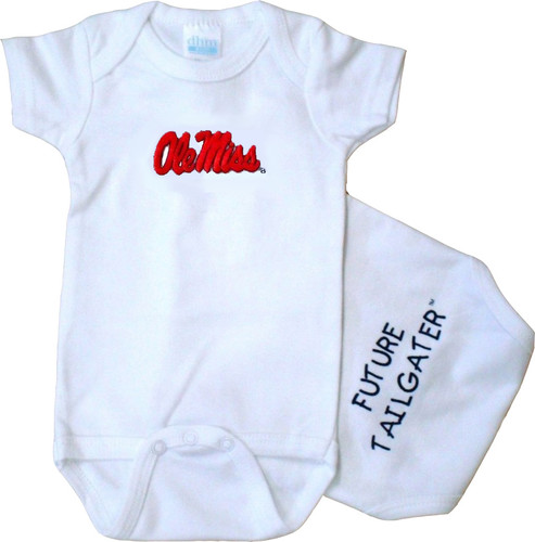 Mississippi Ole Miss Rebels Future Tailgater Baby Onesie