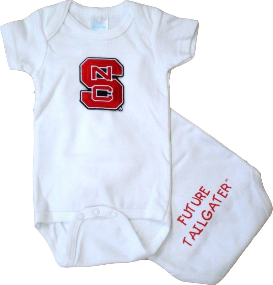 Future Tailgater North Carolina State Wolfpack On Game Day Baby Onesie