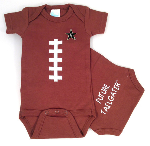 Vanderbilt Commodores Future Tailgater Football Baby Onesie