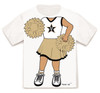 Vanderbilt Commodores Heads Up! Cheerleader Infant/Toddler T-Shirt