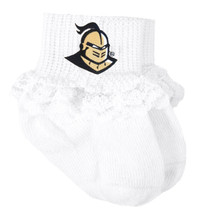 UCF Knights Baby Laced Sock Booties