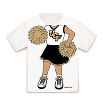 UCF Knights Heads Up! Cheerleader Infant/Toddler T-Shirt