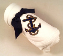 Navy Midshipmen Baby Receiving Blanket