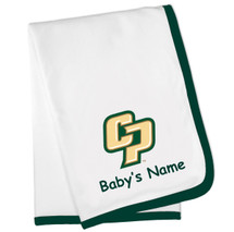 Cal Poly Mustangs Baby RCal Poly Mustangs Officially Licensed Personalized Baby Receiving Blanket eceiving Blanket