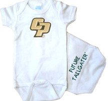 Cal Poly Mustangs Future Tailgater Baby Onesie