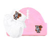 Bowling Green St. Falcons Baby Football Cap and Socks with Lace Set