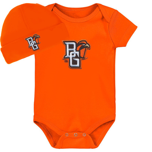 Bowling Green St. Falcons Baby Bodysuit and Cap Set