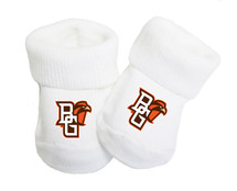 Bowling Green St. Falcons Baby Toe Booties