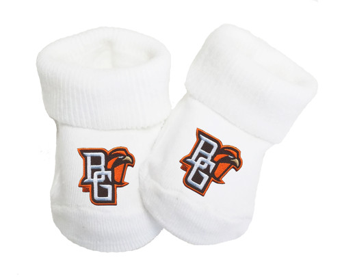 Bowling Green St. Falcons Baby Toe Booties