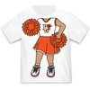 Bowling Green St. Falcons Heads Up! Cheerleader Infant/Toddler T-Shirt