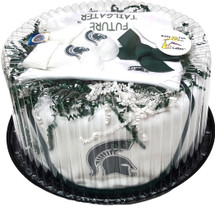 Michigan State Spartans Baby Fan Cake Clothing Gift Set