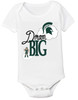 Michigan State Spartans Dream Big Baby Onesie