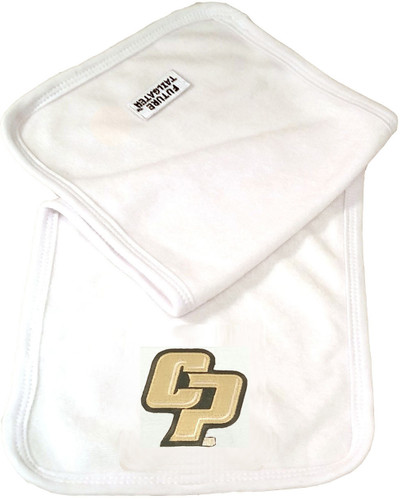 Cal Poly Mustangs Baby Terry Burp Cloth