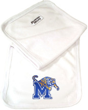 Memphis Tigers Baby Cotton Burp Cloth