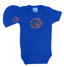 Boise State Broncos Baby Bodysuit and Cap Set
