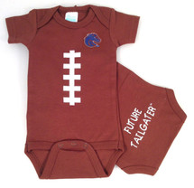 Future Tailgater Boise State Broncos Baby Onesie Dress Pink