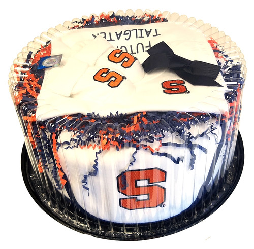 Syracuse Orange Baby Fan Cake Clothing Gift Set