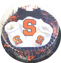Syracuse Orange Piece of Cake Baby Gift Set