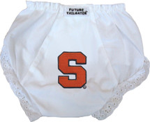 Syracuse Orange Eyelet Baby Diaper Cover