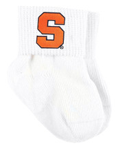 Syracuse Orange Baby Sock Booties