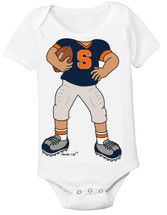 Syracuse Orange Heads Up! Football Baby Onesie