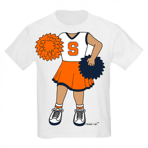 Syracuse Orange Heads Up! Cheerleader Infant/Toddler T-Shirt