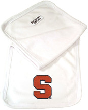 Syracuse Orange Baby Terry Burp Cloth