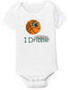 Michigan State Spartans Basketball "I Dribble" Baby Onesie