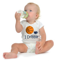 Penn State Nittany Lions Basketball "I Dribble" Baby Onesie