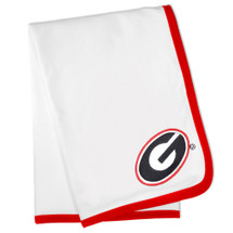 Georgia Bulldogs Officially Licensed 100% Cotton Baby Receiving Blanket