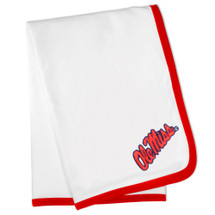Mississippi Old Miss Rebels Officially Licensed Baby Receiving Blanket