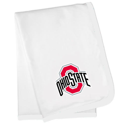 Ohio State Buckeyes Baby Receiving Blanket