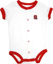 NC State Wolfpack Baby Romper