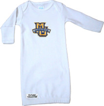 Marquette Golden Eagles Baby Layette Gown