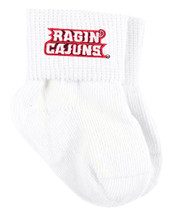 Louisiana Ragin Cajuns Baby Sock Booties