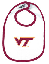 Virginia Tech Hokies Cotton Baby Bib