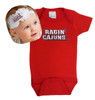 Louisiana Ragin Cajuns Baby Bodysuit and Shabby Bow Headband
