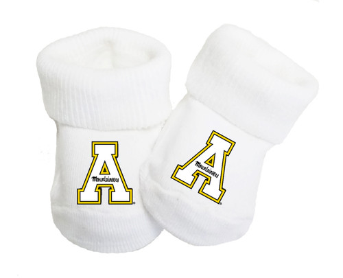 Appalachian State Mountaineers Baby Booties