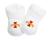 Iowa State Cyclones Baby Toe Booties