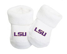 LSU Tigers Baby Toe Bootie