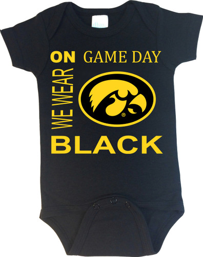 Future Tailgater Iowa Hawkeyes Dream Big Baby//Toddler T-Shirt