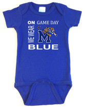 Memphis Tigers On Gameday Baby Onesie
