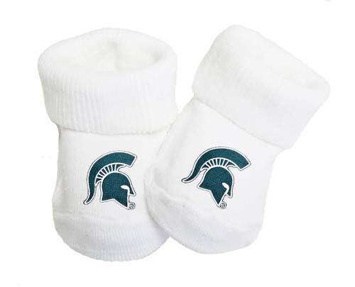 Michigan State Spartans Baby Toe Booties
