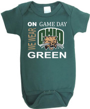 Ohio Bobcats On Gameday Baby Bodysuit